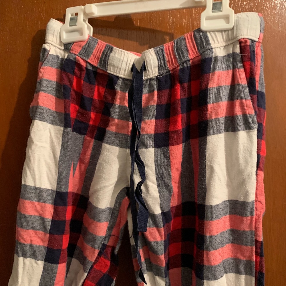 Plaid pj pants
